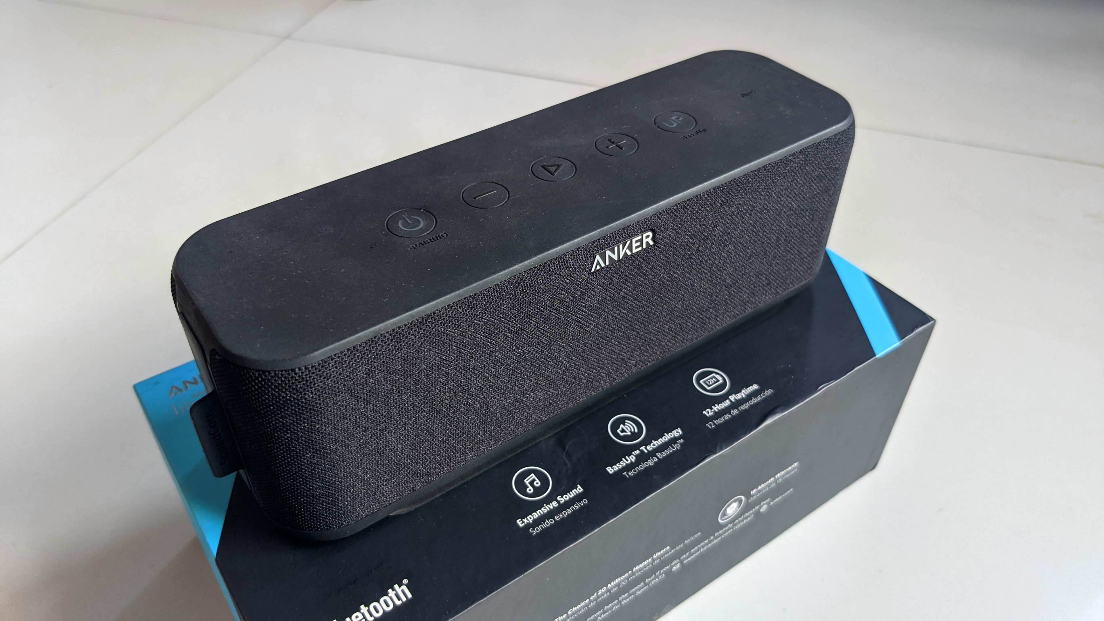 picture of anker soundcore boost bluetooth speaker
